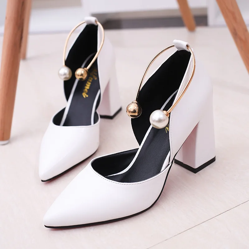 

Fashion High Heels Newest Women Pumps Summer Women Shoes Thick Heel Pumps Comfortable Shoes Woman Shoes