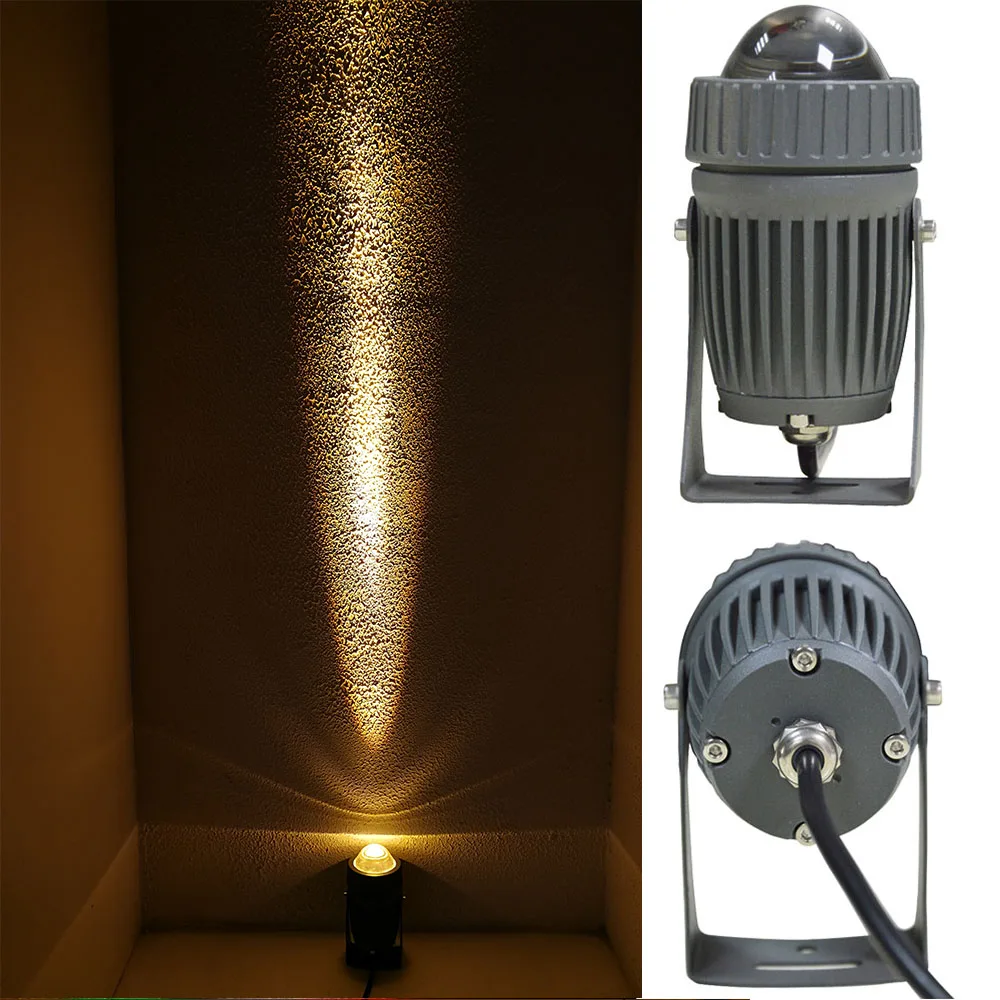 AC85-260V светодиодные фонари для сада 10 Вт открытый прожектор лампары для газонов водонепроницаемый алюминий точечная лампа