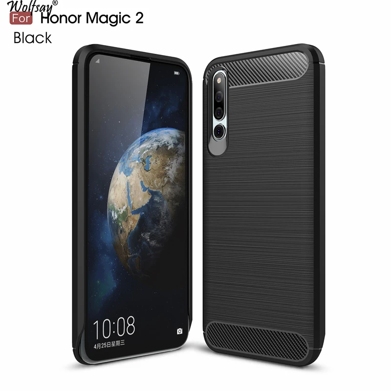 

Anti-knock Case For Huawei Honor Magic 2 Case Soft TPU Brushed Case For Huawei Honor Magic 2 Coque Huawei Honor Magic 2 Fundas