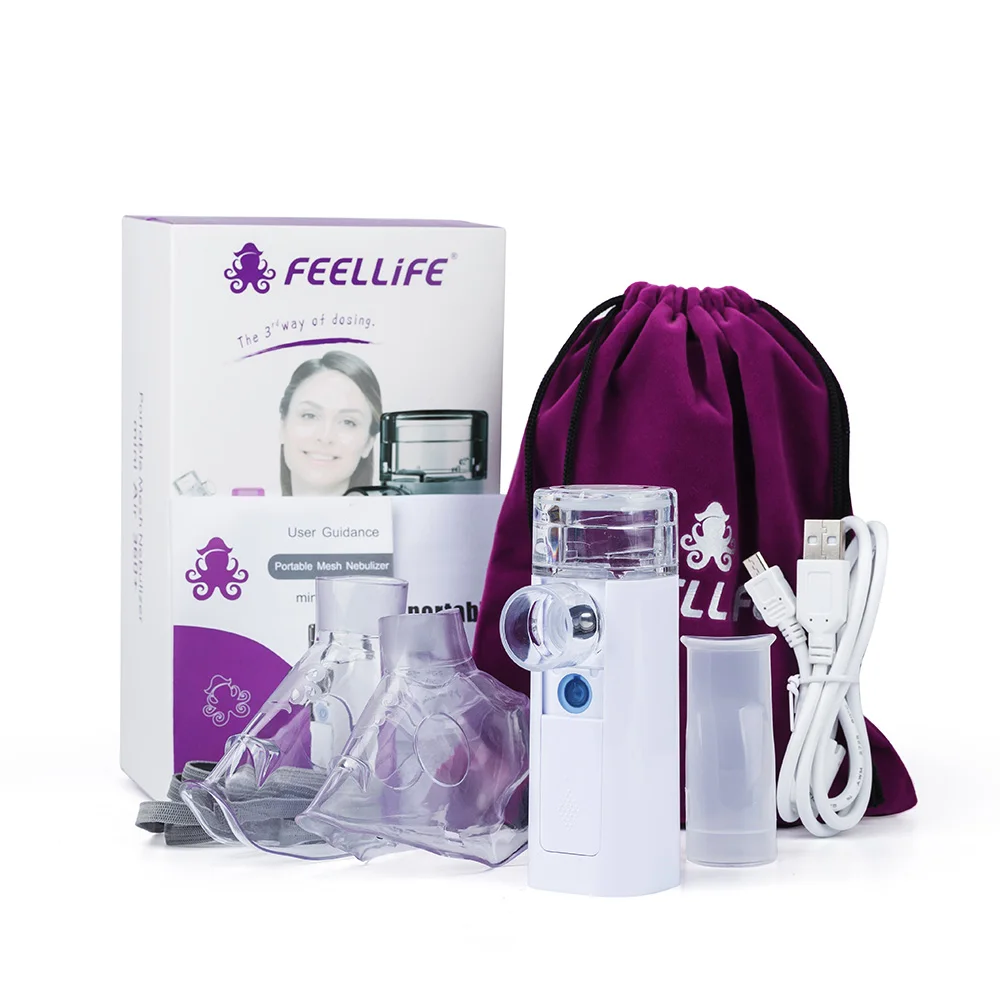 

Yongrow Equipo Medico Portable Nebulizer Rechargeable Nebulizador Inalador Portatil USB for Adult Child Medical Equipment