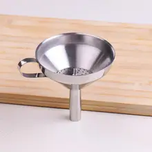 Функциональный нержавеющая сталь кухня масла мед, воронка со съемным фильтром/фильтр для жидких инструменты LX4558