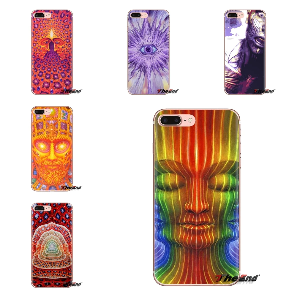 

For Huawei G7 G8 P7 P8 P9 P10 P20 P30 Lite Mini Pro P Smart Plus 2017 2018 2019 Alex Grey Transparent Soft Cases Covers