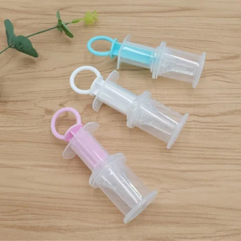 

1Pc Feeding Flatware Utensils Infant Nipple Syringe Transparent Baby Squeeze Medicine Dropper Dispenser Pacifier Needle Feeder