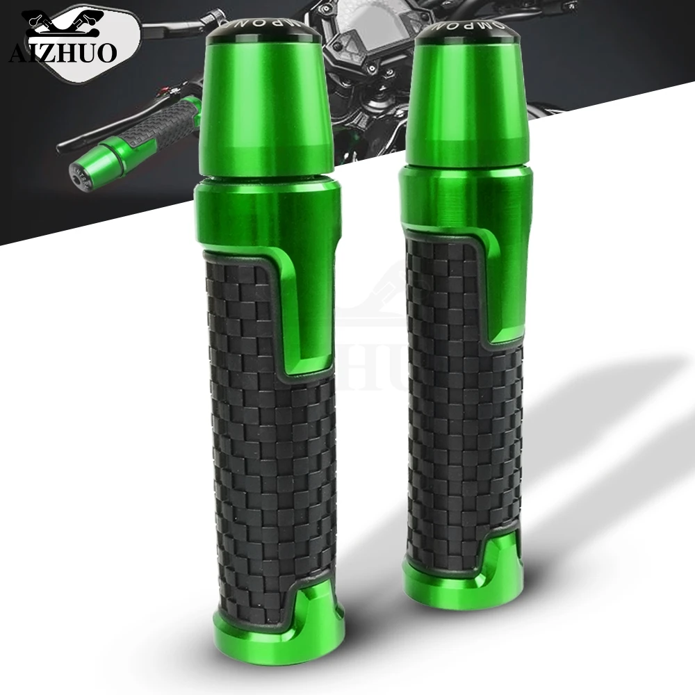 

Motorcycle 7/8'' 22mm Handle Grip knobs Anti-Skid Scooter Handle End Handlebar FOR KAWASAKI versys 650 vulcan 900 er5 z750 Z1000