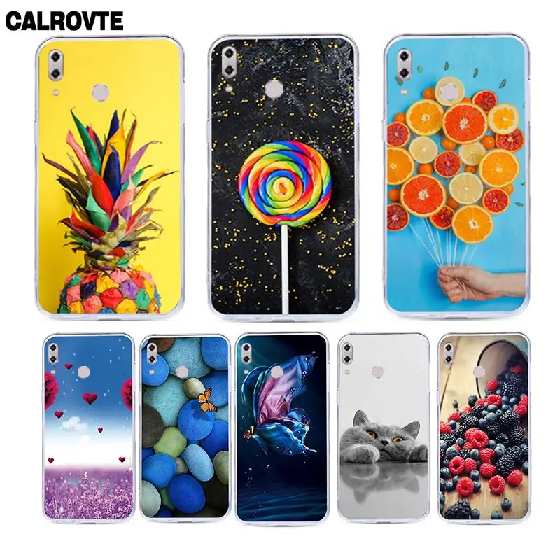 Модный чехол с рисунком для ASUS Zenfone Max Pro M1 ZB602KL ZB555KL ZE620KL M2 ZB633KL ZB631KL телефона милыми