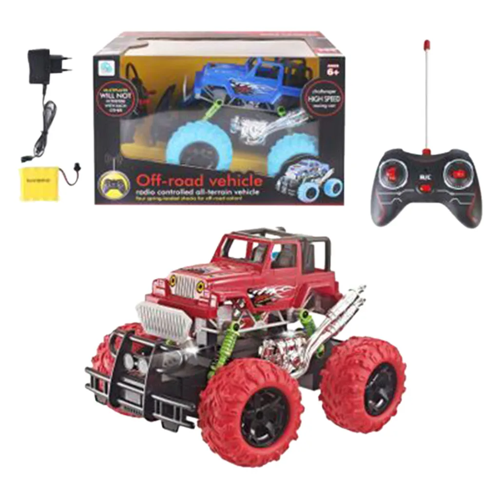 

RC Remote Control Jeep Car 1:16 4CH Truck Off Road Rock Climbing Racing RTR Toy Cool Car Kids Toys Gifts For Boys