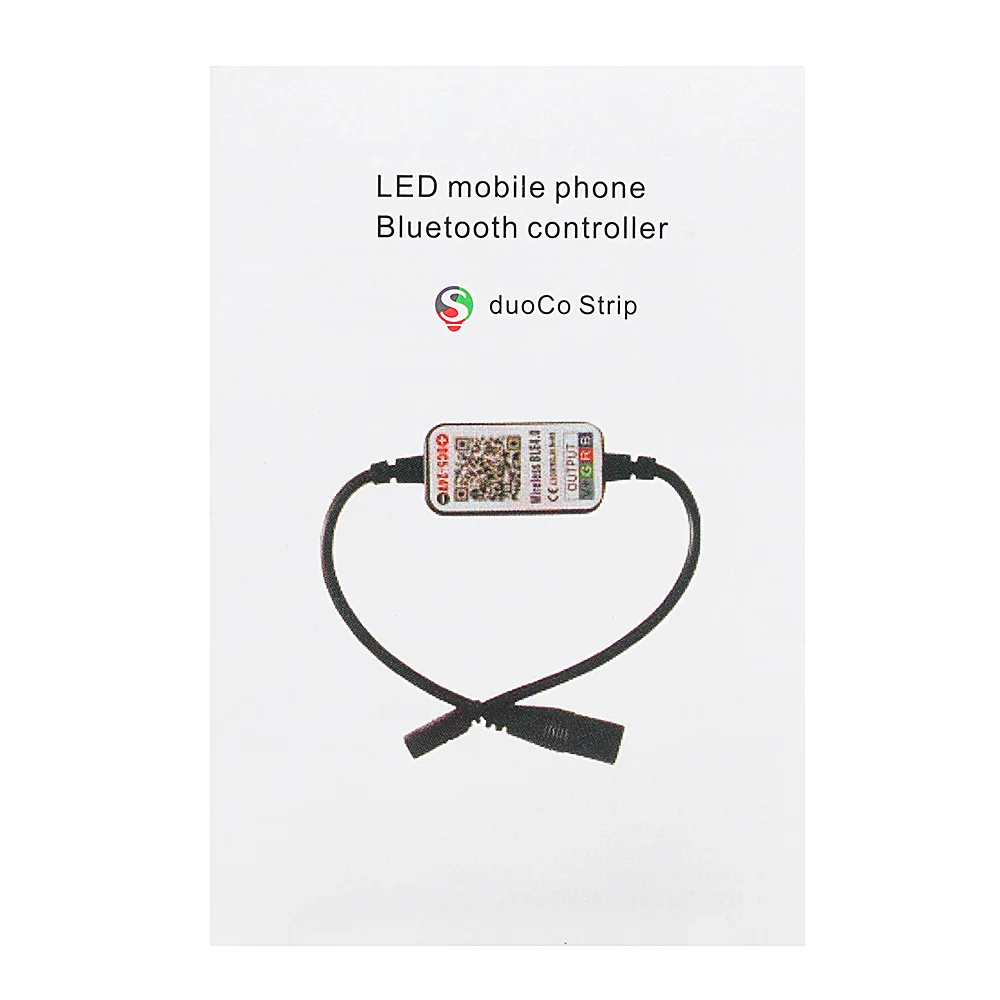 1 шт. Светодиодная лампа RGB контроллер DC5 24V Bluetooth Музыка для 5050 3528 гнездовая вилка к