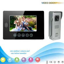 Chuangkesafe V70T-M3 1V1 Fabricante Pantalla a Color de 7 Pulgadas Teléfono Video de La Puerta de Control de Acceso de Intercomunicación Timbre Visor de La Cámara