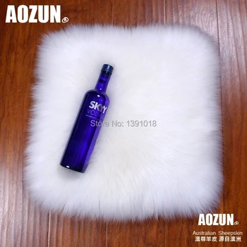 

H_Q 12colors Fur Single sheepskin cushion Thickening chair cushion sofa cushion for living room