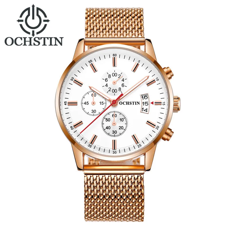 

OCHSTIN Sport WatcH Men Waterproof Steel Military Mens Watches Top Brand Luxury Calendar Quartz Wrist Watch Relogio Masculino