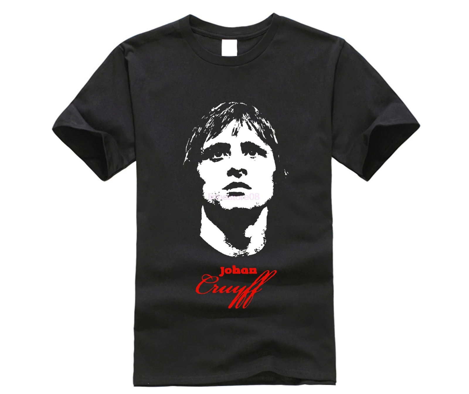 

Johan Cruyff Dutch Footballer Legend Vintage New Summer Style Printed Cotton O Neck Tee Shirt Fit Short-Sleeve T Shirt