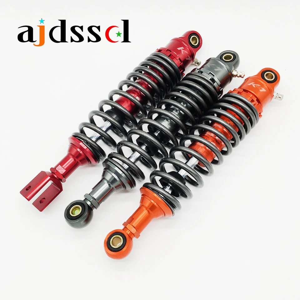 

Universal 290MM 320MM Motorcycle Rear Suspension Rebound Damping Shock Absorbers K1 Round&Fork Connector Motorcycle Rear Shock