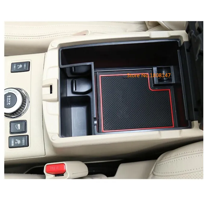 

Car Storage trim Container Center Console Cup Holder gear box frame armrest For Nissan X-trail xtrail T32/Rogue 2014 2015 2016