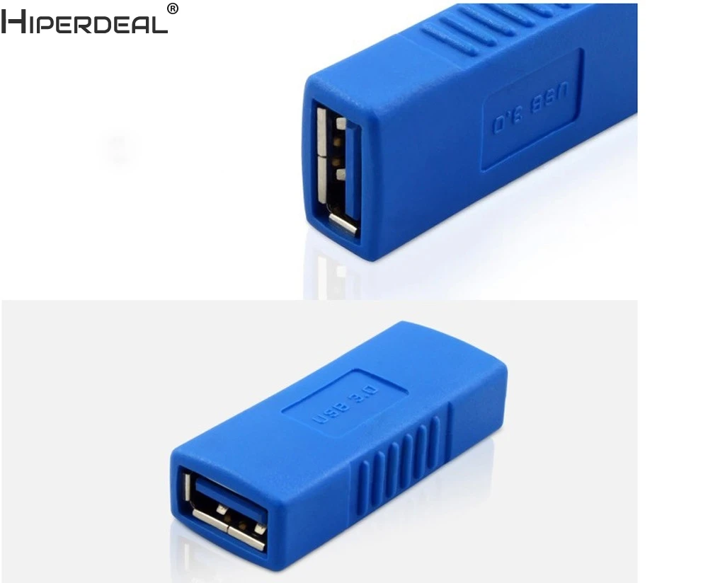 HIPERDEAL USB 3 0 тип A адаптер Мама мама соединитель для смены пола|female to female|female adapterfemale