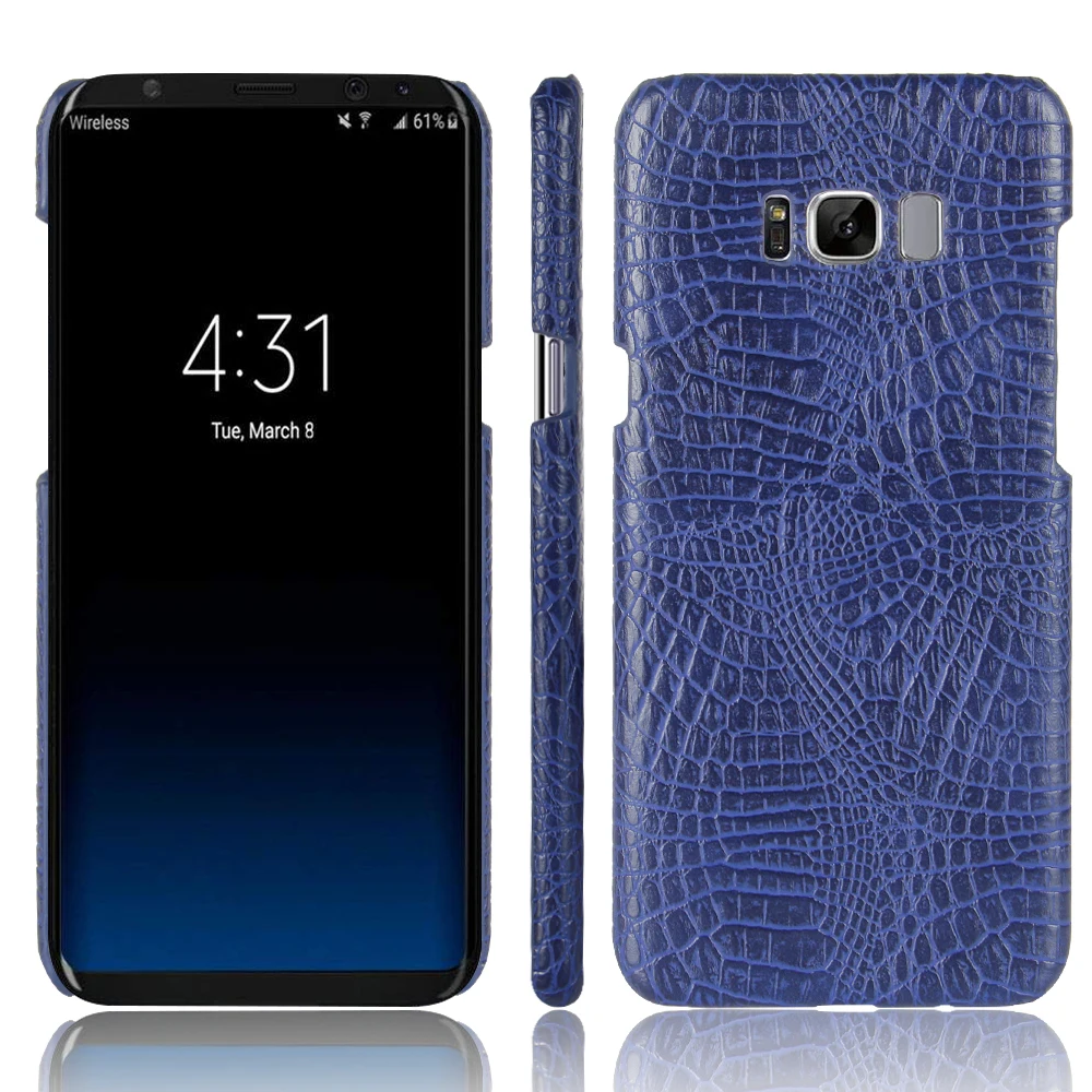 

For Samsung Galaxy S8 Plus phone bag case For Samsung Galaxy s 8 Plus Luxury Crocodile Skin PU leather Case Cover Samsung S8Plus