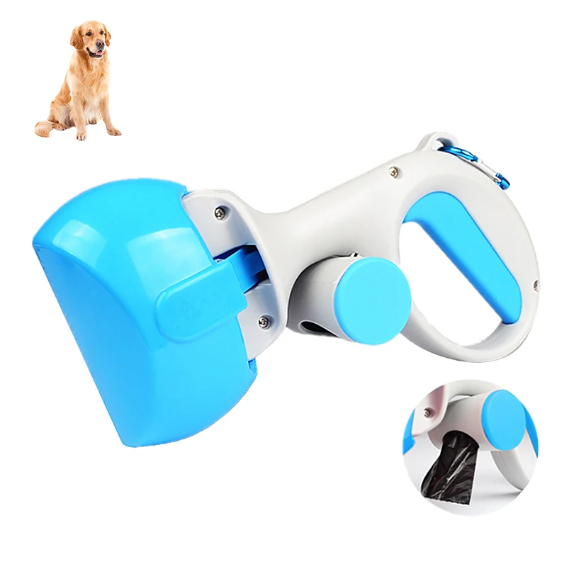 Petacc 2 in 1 Pet Pooper Scooper Durable Pet Waste Scoop Portable Dog
