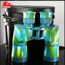 ZIYOUHU 7x50 мощный Военный бинокль Профессиональный морской телескоп Hd большой окуляр азотный Водонепроницаемый ночного видения