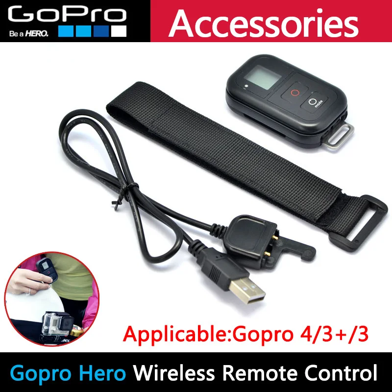 New GoPro Accessories Go Pro Hero 1 2 3 Hero3 4 Wifi Remote Wireless Remote Control
