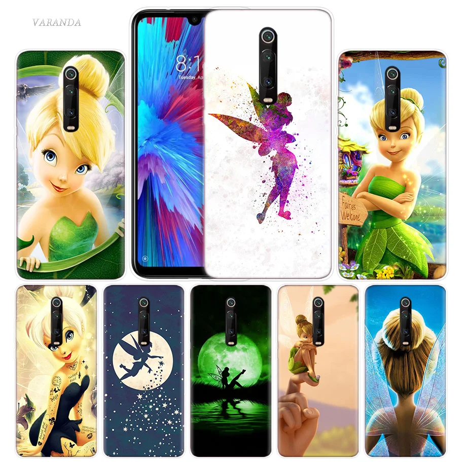 

Peter Pan Wendy Tinkerbell Case for Xiaomi Redmi Note 7 7S K20 Y3 GO S2 6 6A 7A 5 Pro MI Play 9T A1 A2 8 Lite Poco F1 Phone Bags