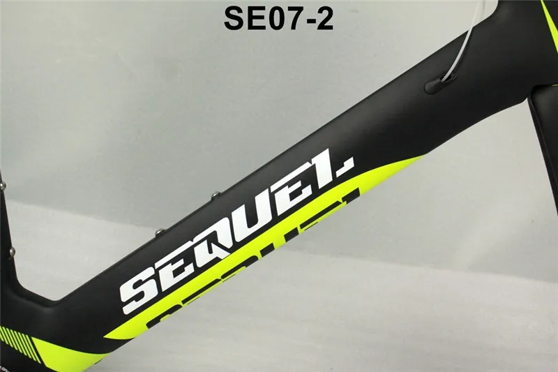 Discount 2019 Seuqel DCRF07 carbon bike road frame T800 BB30/BSA OEM color carbon bicycle frame for high people 21 Discount 2019 Seuqel DCRF07 carbon bike road frame T800 BB30/BSA OEM color carbon bicycle frame for high people 21