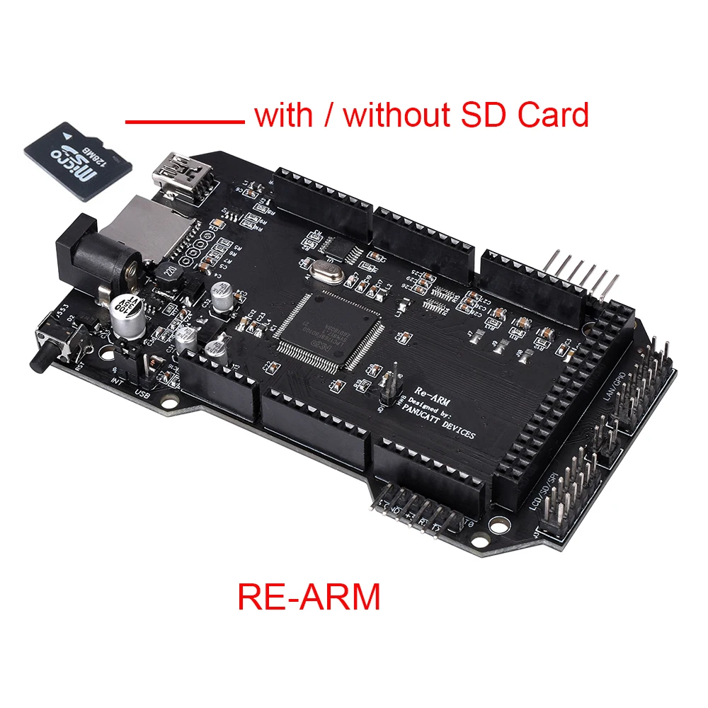 Скидка Детали 3d принтера Clone RE ARM Contol 32 Bit 3d принтер плата обновления Mega 2560 до TMC228 TMC2130 DRV8825 A4988 Ramps 1,6 1,4 1,5