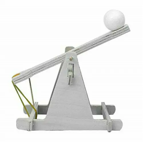 Детский научный эксперимент DIY Trebuchet игрушка модель деревянная Рогатка наборы