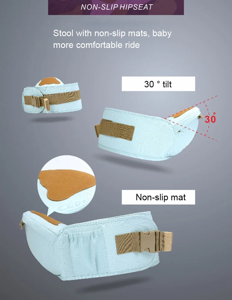 Детский переносчик эргономичный слинг пальто Рюкзак-переноска табурет Хипсит для новорожденных кенгуру слинг 20 кг кучи