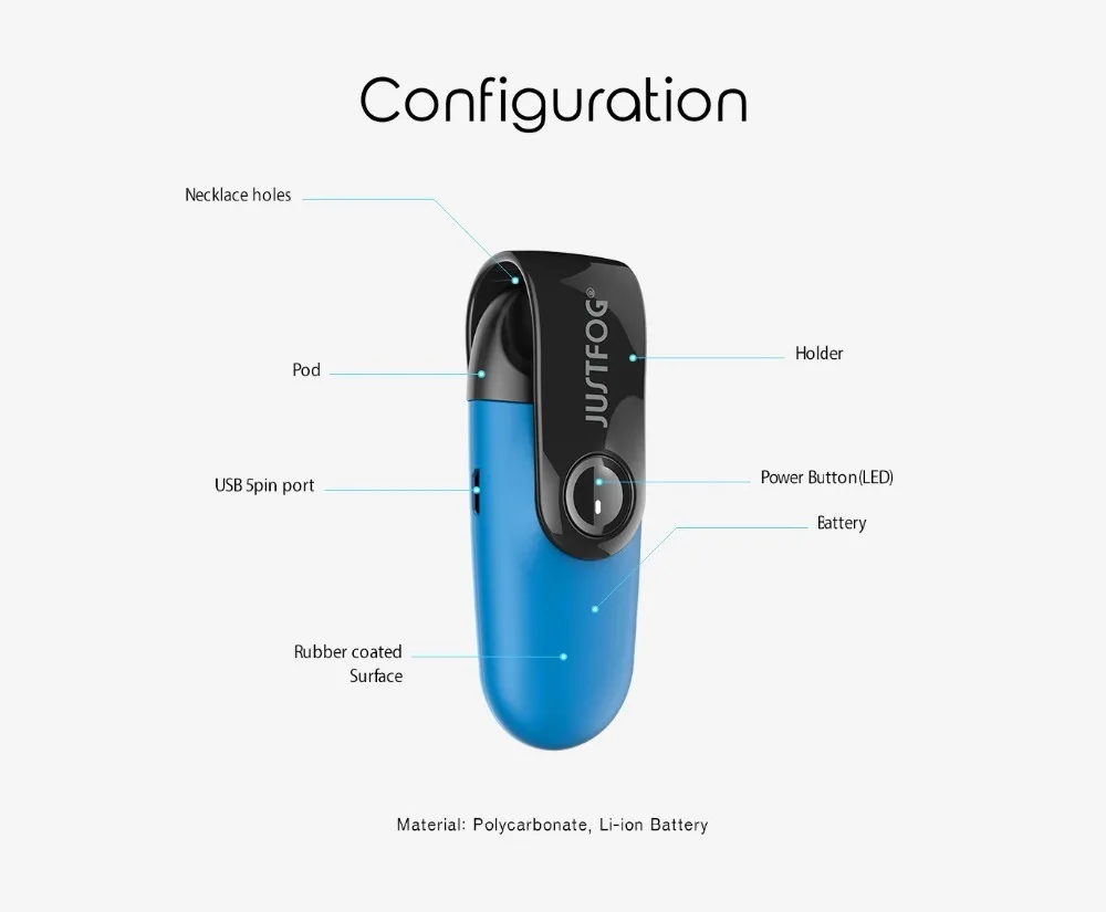 Justfog-C601-Pod-Starter-Kit-650mAh-F-1