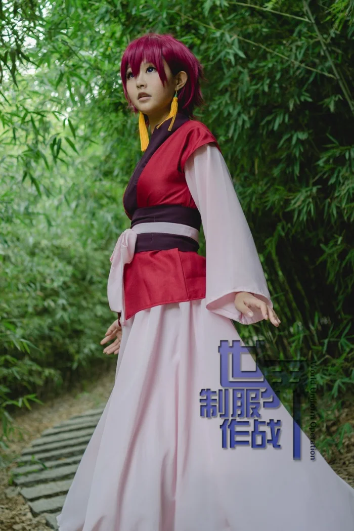 Бесплатная доставка Yona of the Dawn Akatsuki no костюм для косплея подарочные серьги|akatsuki