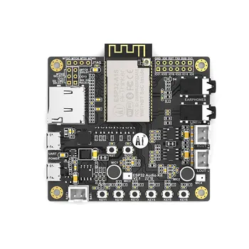 

Elecrow ESP32 Serial ESP32-Aduio-Kit ESP32 Audio Development Board WiFi Bluetooth Module Low Power Dual-core with ESP32-A1S 8M