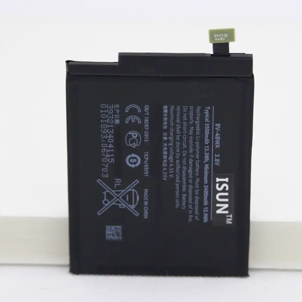 10 шт./лот BV 4BWA аккумулятор для Nokia Lumia 1320 BV4BWA 3500 мАч литий ионный