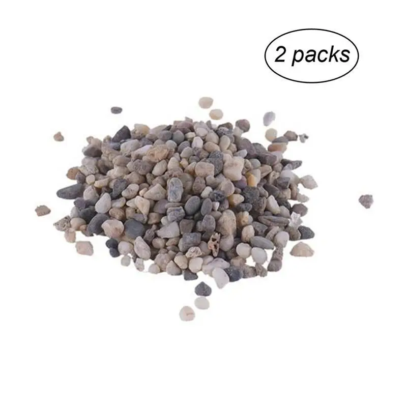 Winomo 2 пакета(ов) галька, булыжник Riverstone натуральный песчаник микроландшафта мох бутылка декоративного камня
