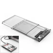 2,5 USB 3 Внешний корпус жесткого диска для 2,5 дюймов SATA HDD SSD Max 2 ТБ 40JUN27