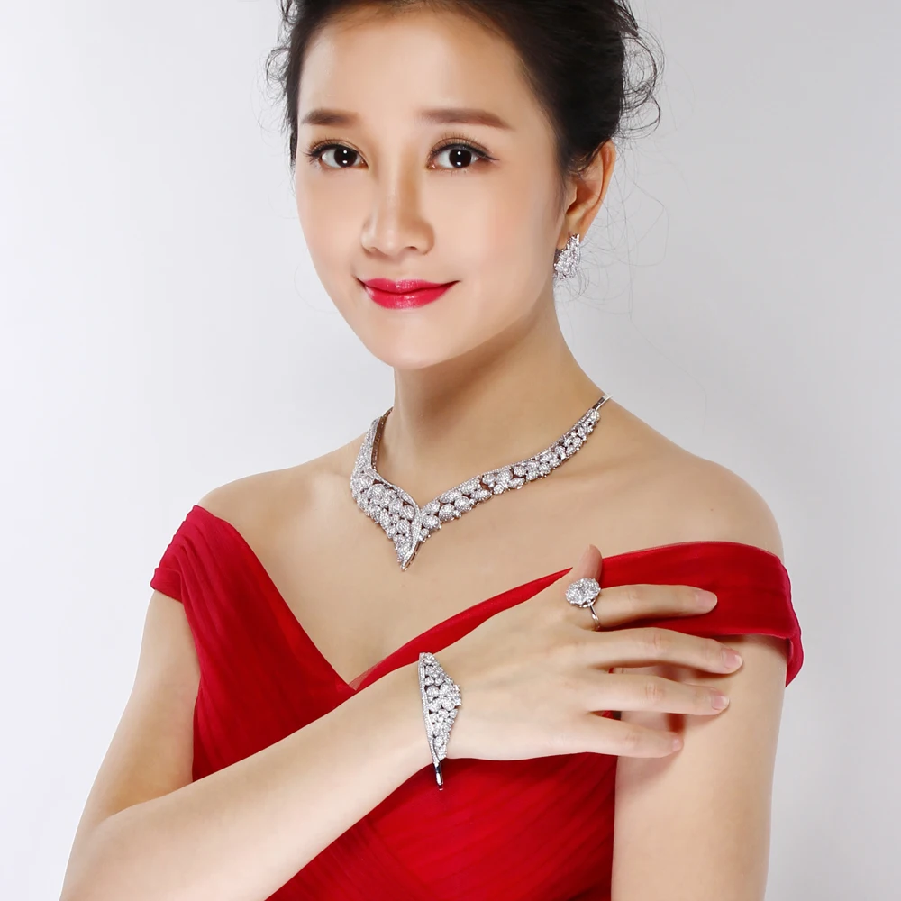 big 4pcs jewelry sets for party (5)