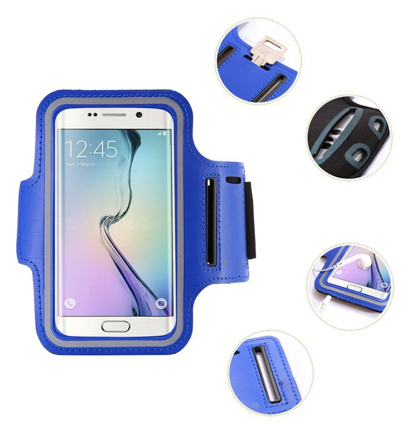 Спортивные для бега браслет контейнер, сумка для телефона на руку для samsung Galaxy Note 9 8 S10 S9 S8 плюс J8 J4 J6 A6 A8 плюс A7