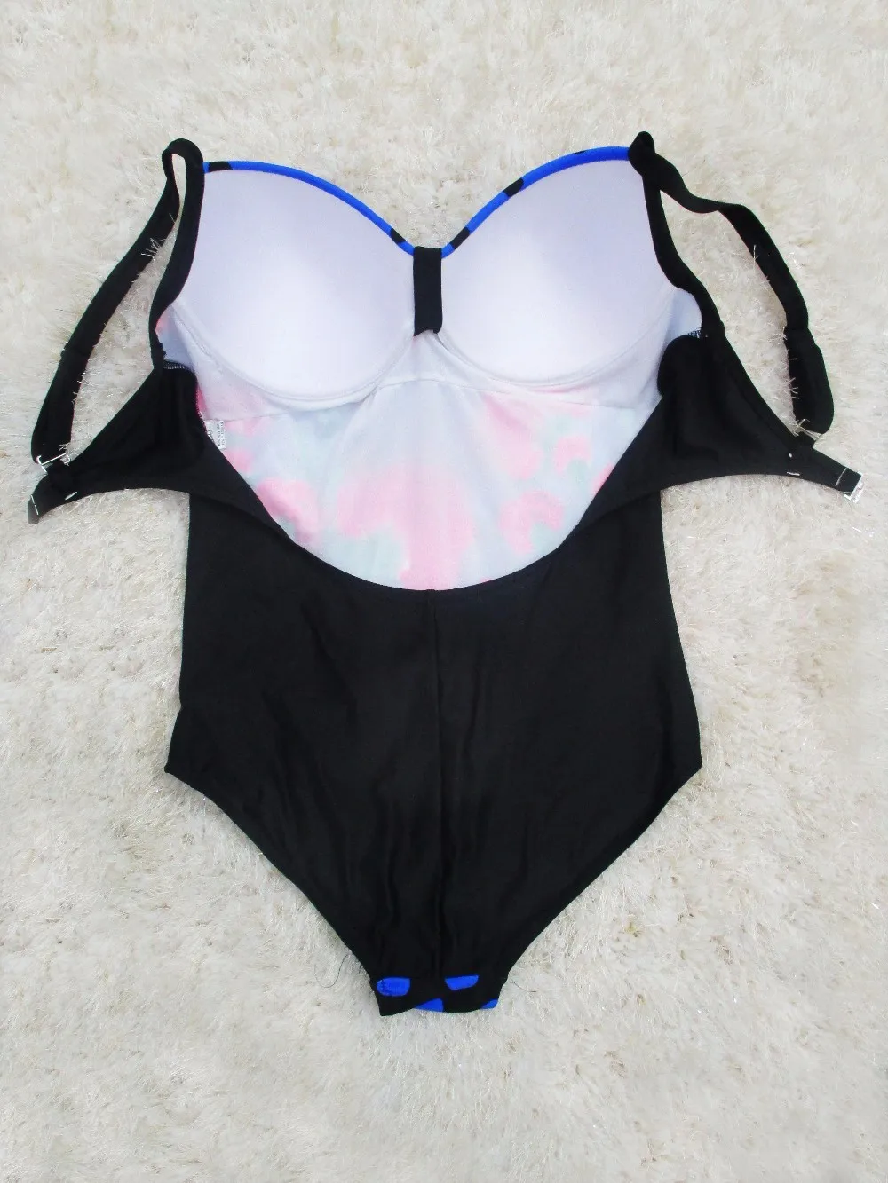NAKIAEOI цельный купальный костюм нового размера плюс, женская одежда для плавания, ретро принт, большие купальные костюмы, пляжная одежда, винтажный Мягкий купальник 5XL