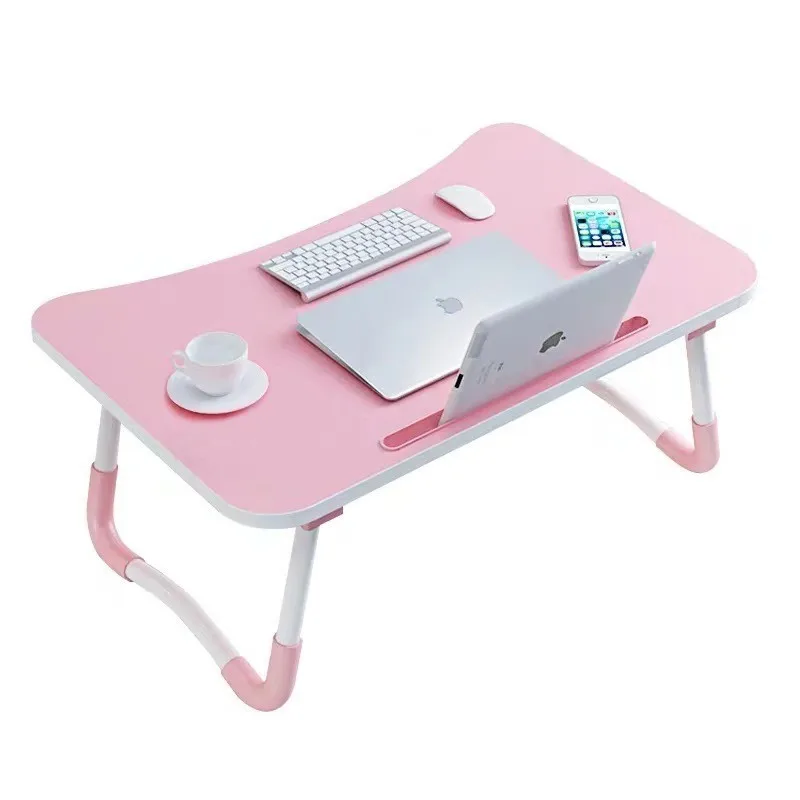 

Computer Notebook Table Bed Use Desk Table Son Slacker Student Dormitory Minimalism Foldable Table Study Table