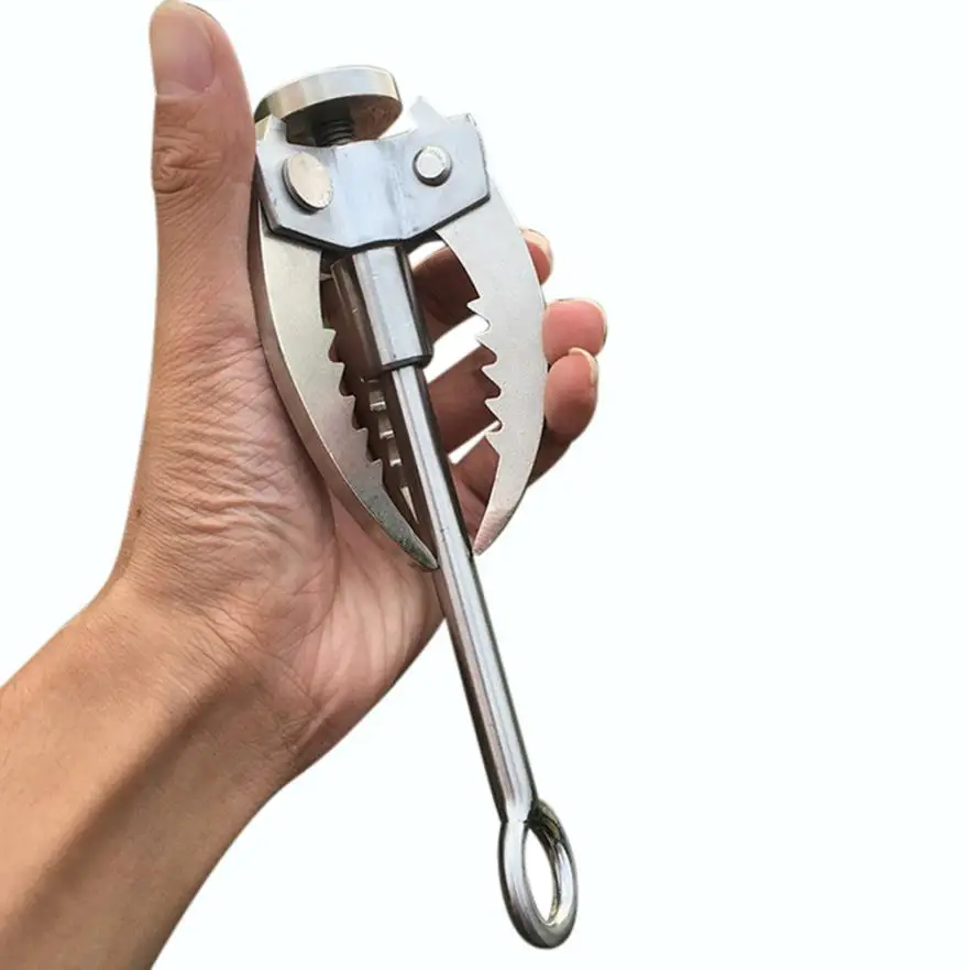 

Outdoor Survival Tool Steel Grappling Hook Foldable Safety Rock Climbing 4 Claws herramientas para carpinteria #A30