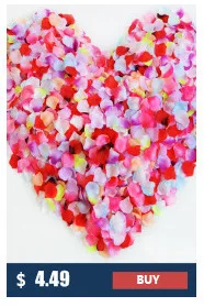 Rose Petals Wedding Accessories 1000 pieces / lot Cheap Petalas Artificiais Rose Petals Flowers Wedding Decoration Beautiful