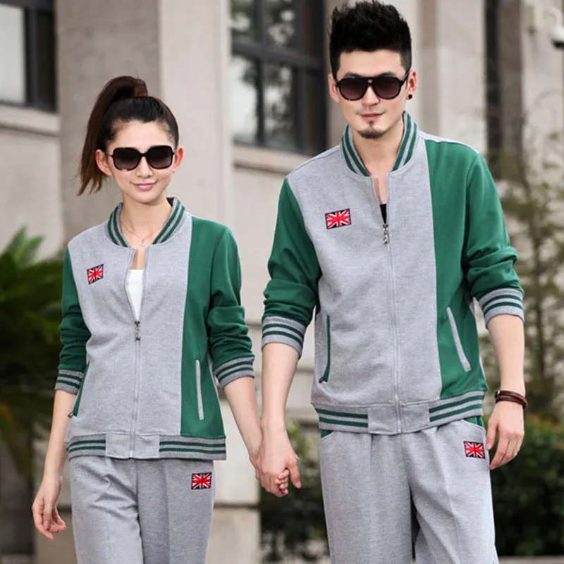 2015 nueva banda para hombre y mujeres chándal. pareja