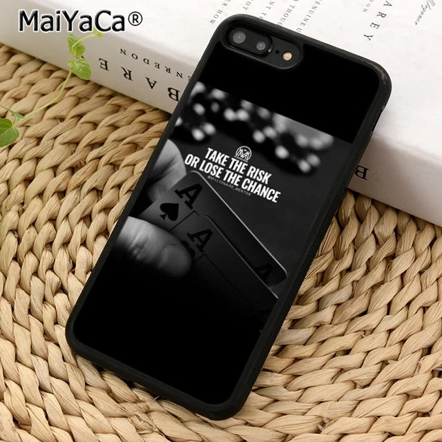 MaiYaCa POKER Phone Case Cover For iPhone 5 6 7 8 plus 11 pro X XR XS max Samsung S6 S7 edge S8 S9 S10 |