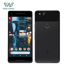 Смартфон Google Pixel 2 5,0 '', европейская версия 128 ГБ, Восьмиядерный процессор Snapdragon 835, 4 Гб ОЗУ, 64 ГБ, 4G LTE, мобильный телефон, отпечаток пальца
