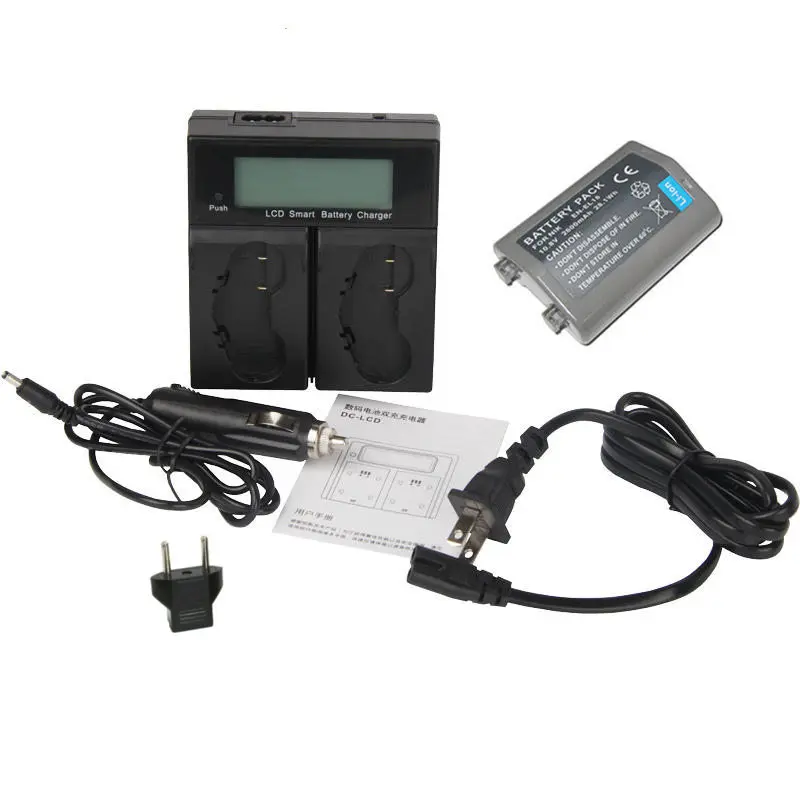 

EN-EL18 EN-EL18A ENEL18 EL18 EL18A Battery + LCD Dual Charger for Nikon D5 D4 D4S.