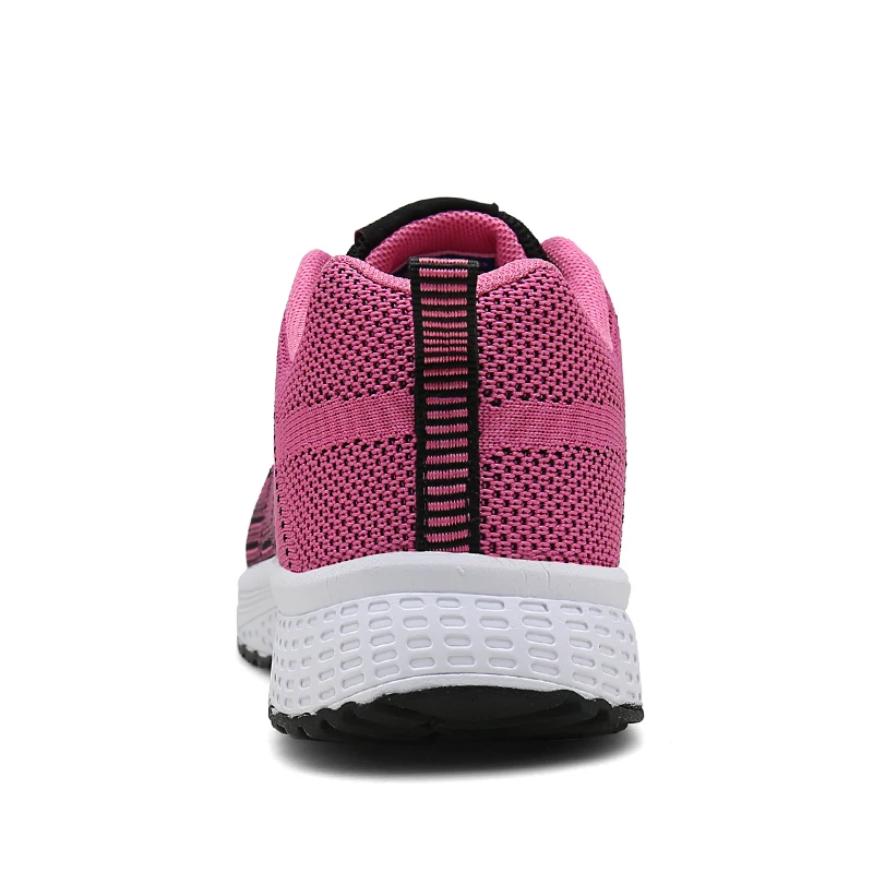 Women casual shoes fashion breathable Walking mesh lace up flat shoes sneakers women 2018 tenis feminino pink black white Women casual shoes fashion breathable Walking mesh lace up flat shoes sneakers women 2018 tenis feminino pink black white
