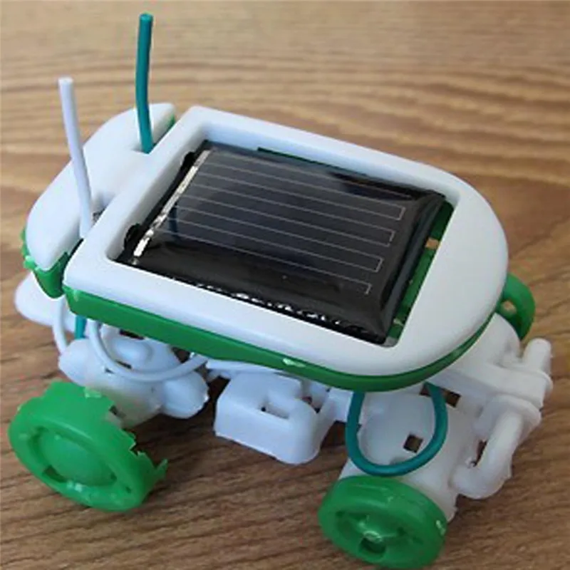 Children corretly Educational Fashion Solar Kit Toys Boat Fan Car Robot