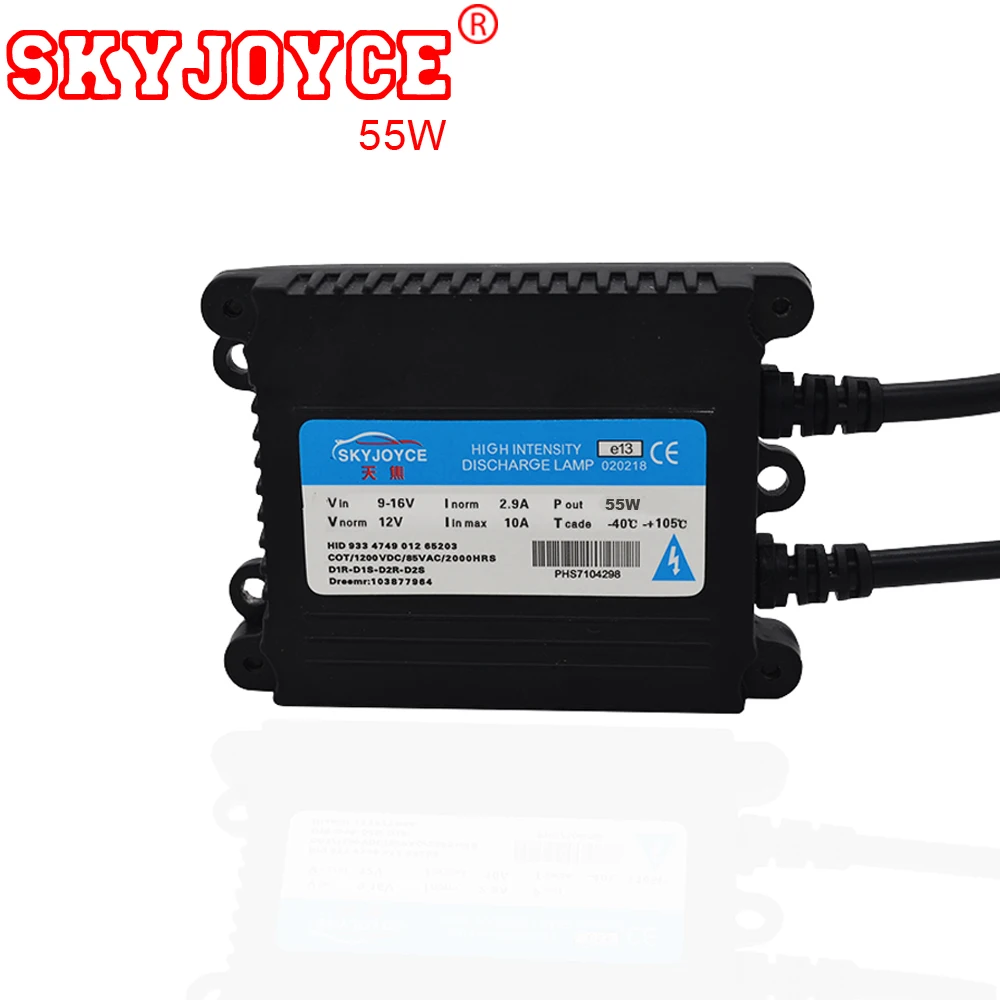 SKYJOYCE AC 35 Вт балласт HID балласт 55 Вт H7 Ксенон электронный балласт зажигания блок управления коробка H4 Биксенон HID комплект мощность балласта