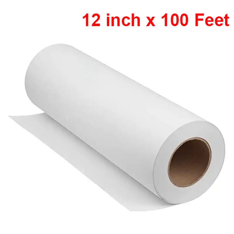 12inch X 100 Feet White Craft Paper Roll Kraft Perfect For Crafts X 100 Feet White Craft Paper Roll Kraft