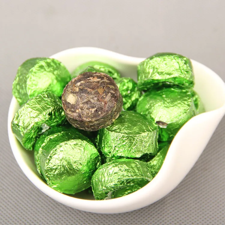 

2011 Years 500g Yun Nan Small Pu Er Tea Glutinous Rice Fragrant Raw Pu'er Tea