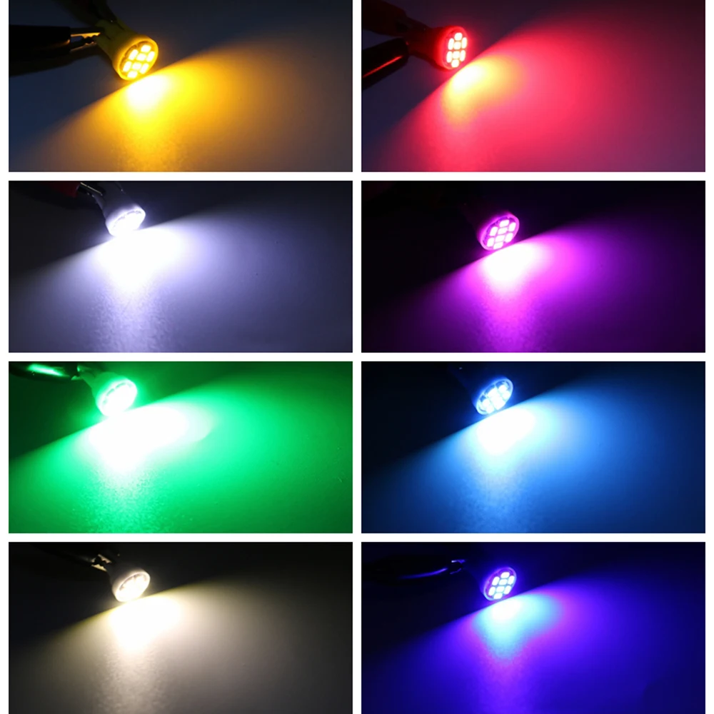 YSY 200 шт. Акция Led T10 8 smd 1206 светодиодов 8SMD автомобильный сигнальный светодиодный