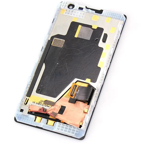 Для Nokia lumia 1020 ЖК дисплей + сенсорный экран с дигитайзером средняя рамка Полная